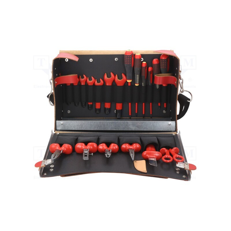 1 set x BAHCO - 3045V-2 - Kit: for assembly work, for electricians, 19pcs.