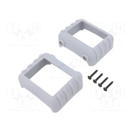 1 set x TAKACHI - TWSC7-5L - Silicone protector, thermoplastic rubber, Colour: light grey