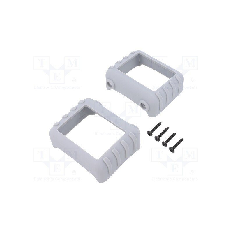 1 set x TAKACHI - TWSC7-5L - Silicone protector, thermoplastic rubber, Colour: light grey