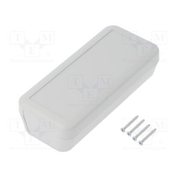 1 pcs x HAMMOND - 1552D3GY - Enclosure: for remote controller, IP54, UL94HB, X: 50mm, Y: 110mm