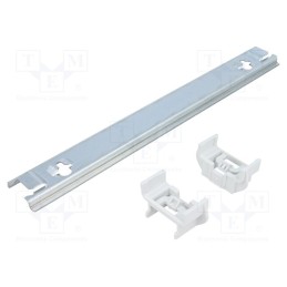 1 pcs x SPELSBERG - 56273501 - DIN rail, steel, W: 35mm, H: 7.5mm, L: 250mm, for enclosures