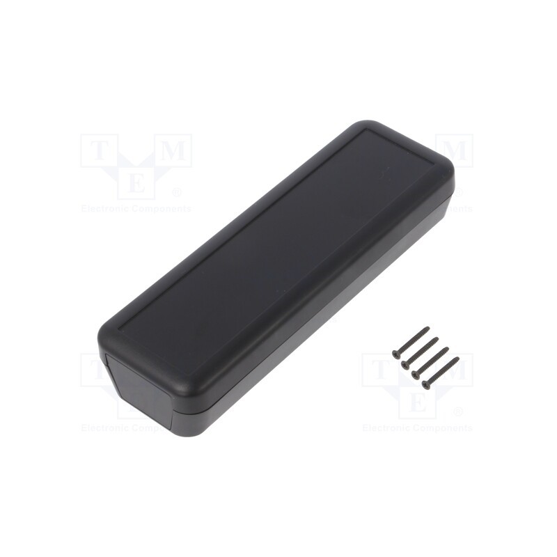 1 pcs x HAMMOND - 1552D5BK - Enclosure: for remote controller, IP54, UL94HB, X: 50mm, Y: 150mm