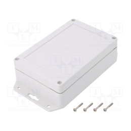 1 pcs x KRADEX - ZP150.100.45UJH TM ABS - Enclosure: multipurpose, X: 100mm, Y: 150mm, Z: 45mm, ZP, ABS, gasket