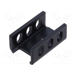 1 pcs x SEIFERT ELECTRONIC - KL-112/25/A/SW - Heatsink: extruded, U, TO220, black, L: 25mm, W: 16mm, H: 11mm, 18°C/W