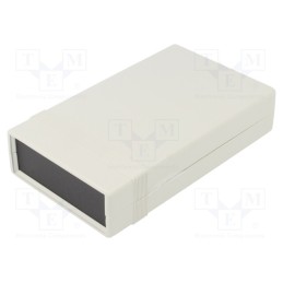 1 pcs x HAMMOND - 1598ASGYPBK - Enclosure: with panel, 1598, X: 94mm, Y: 157mm, Z: 36mm, ABS, grey