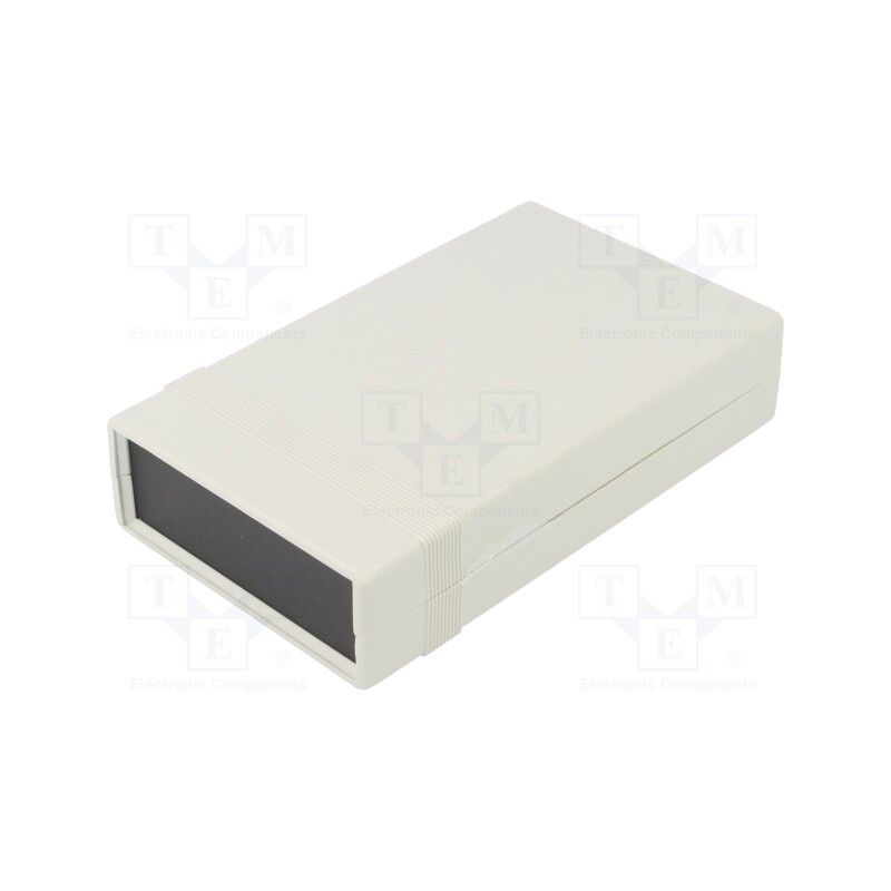 1 pcs x HAMMOND - 1598ASGYPBK - Enclosure: with panel, 1598, X: 94mm, Y: 157mm, Z: 36mm, ABS, grey