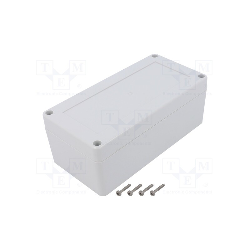 1 pcs x KRADEX - ZP160.80.60JH TM ABS - Enclosure: multipurpose, X: 80mm, Y: 160mm, Z: 60mm, ZP, ABS, gasket