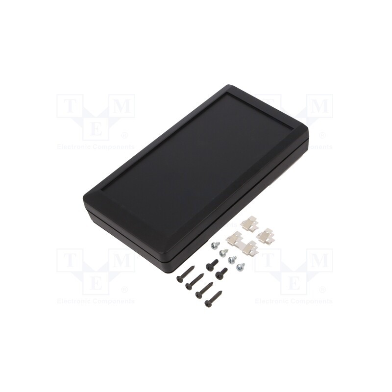 1 pcs x SUPERTRONIC - PP087N-S - Enclosure: multipurpose, X: 83mm, Y: 151mm, Z: 34mm, ABS, black