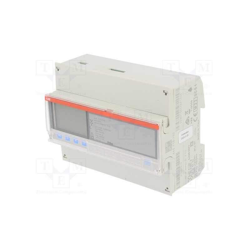 1 pcs x ABB - 2CMA100245R1000 - Counter, digital,mounting, for DIN rail mounting, three-phase