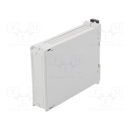1 pcs x HAMMOND - 1597DINM22GY - Enclosure: for DIN rail mounting, Y: 90mm, X: 23mm, Z: 118mm, grey