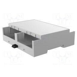 1 pcs x ITALTRONIC - 35.0607000.BL - Enclosure: for DIN rail mounting, Y: 90mm, X: 106.2mm, Z: 32mm, grey