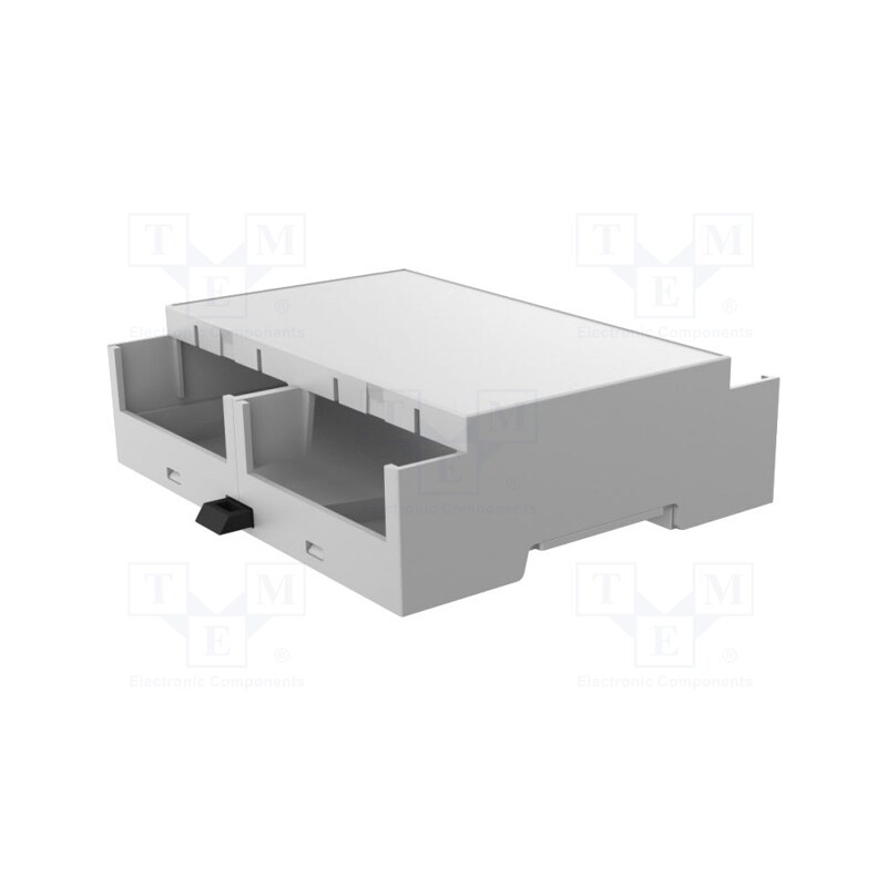 1 pcs x ITALTRONIC - 35.0607000.BL - Enclosure: for DIN rail mounting, Y: 90mm, X: 106.2mm, Z: 32mm, grey
