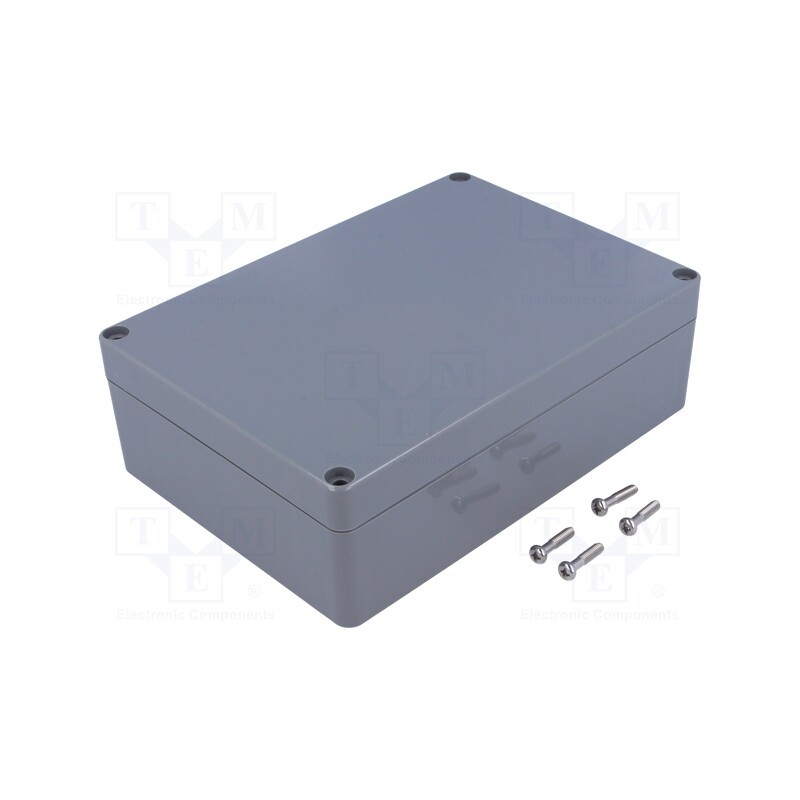1 pcs x GAINTA - G313 - Enclosure: multipurpose, X: 121mm, Y: 171mm, Z: 55mm, ABS, dark grey
