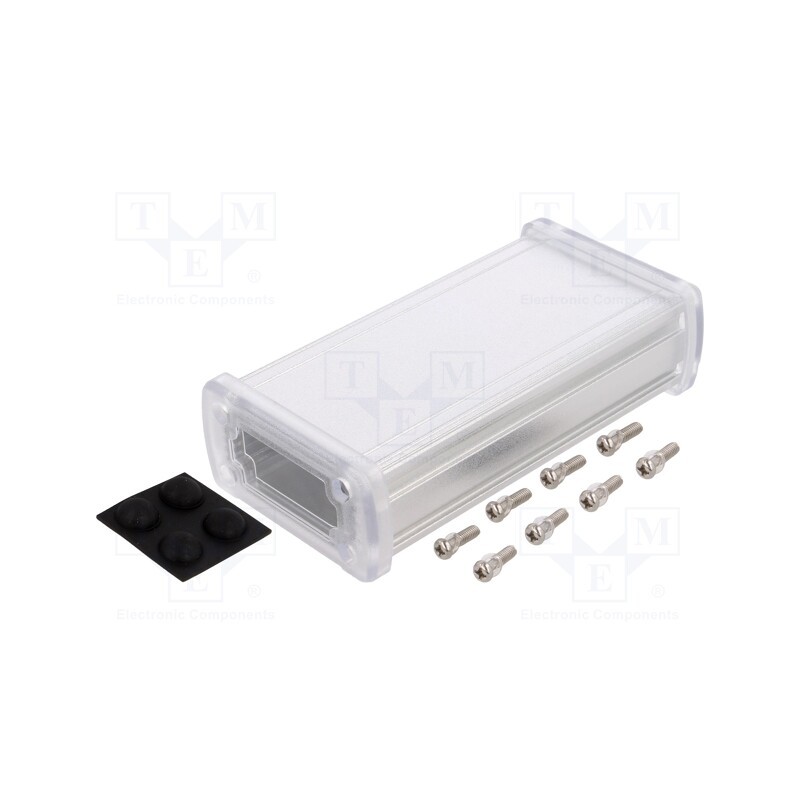 1 pcs x GAINTA - ALUG702SR120-C -AS - Enclosure: multipurpose, X: 68.7mm, Y: 129mm, Z: 35.2mm, aluminium