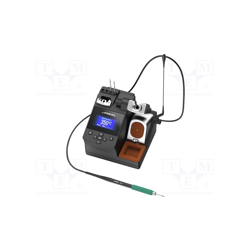 1 pcs x JBC TOOLS - CD-2SQF - Soldering station, Station power: 40W, 90÷450°C, ESD, Display: LCD