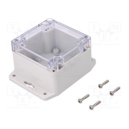 1 pcs x GAINTA - P256CMF-IP68 - Enclosure: multipurpose, X: 80mm, Y: 82mm, Z: 55mm, with fixing lugs
