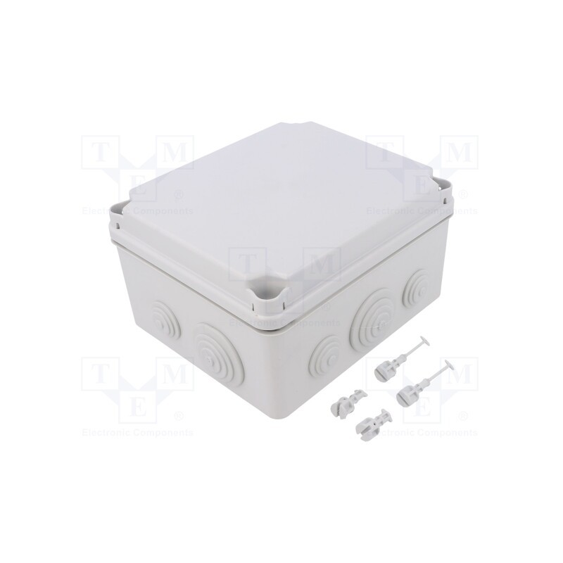 1 pcs x PCE - EV171 - Enclosure: junction box, X: 155mm, Y: 179mm, Z: 99mm