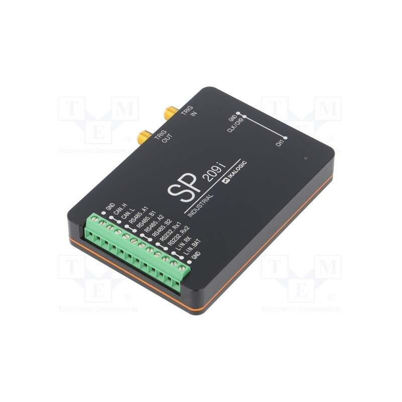 1 pcs x IKALOGIC SAS - SP209I - Logic analyser, USB, 5V, 85x60x6.6mm, Ch: 9, 200Mpts, 200MHz