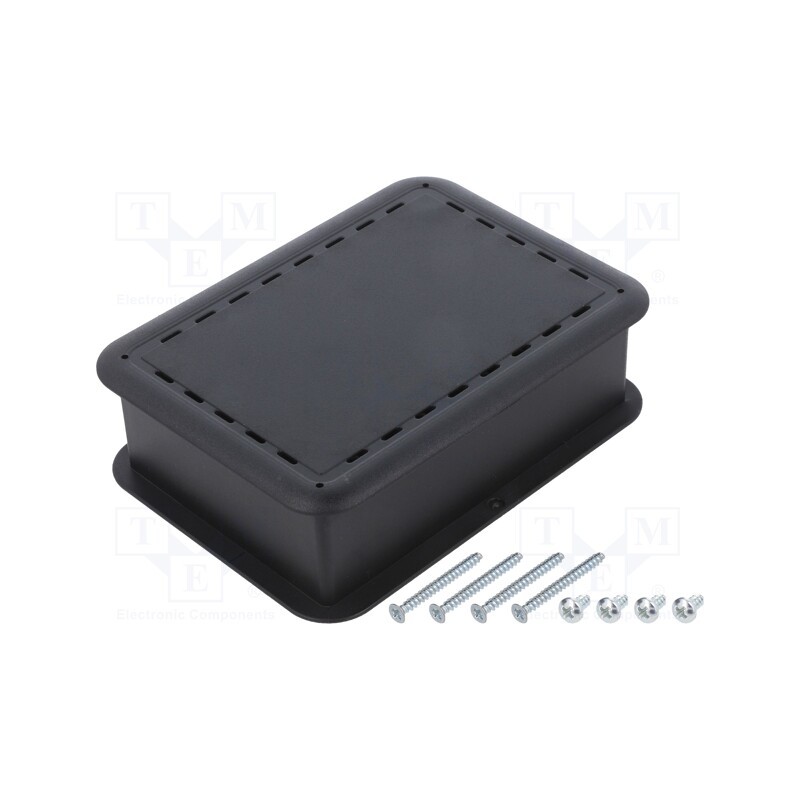 1 pcs x TEKO - TEK-SBC.9 - Enclosure: multipurpose, X: 73.7mm, Y: 100.8mm, Z: 29.2mm, black