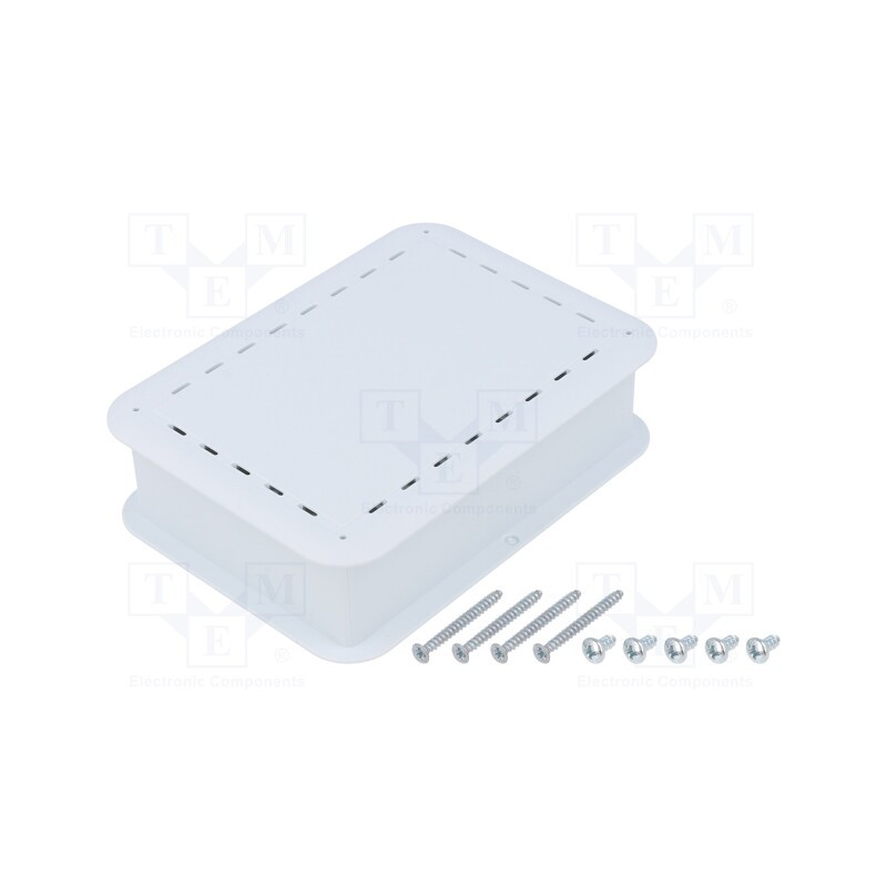 1 pcs x TEKO - TEK-SBC.40 - Enclosure: multipurpose, X: 73.7mm, Y: 100.8mm, Z: 29.2mm, white