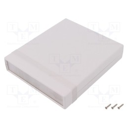 1 pcs x HAMMOND - 1598BBSGY -AS - Enclosure: with panel, 1598, X: 154mm, Y: 36mm, Z: 179mm, ABS, grey