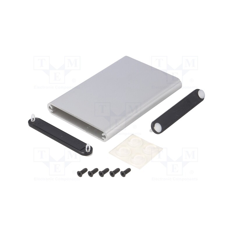 1 pcs x HAMMOND - 1455A1002 - Enclosure: with panel, 1455, X: 70mm, Y: 100mm, Z: 12mm, aluminium