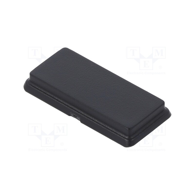 1 pcg x HAMMOND - 1552CPLBK-10 - Cap set, HM-1552C1BK,HM-1552C3BK,HM-1552C5BK, black, 10pcs.