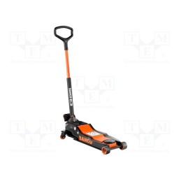 1 pcs x BAHCO - BH13000QA - Hydraulic floor jack, 3000kg, Hmin: 90mm, Hmax: 590mm