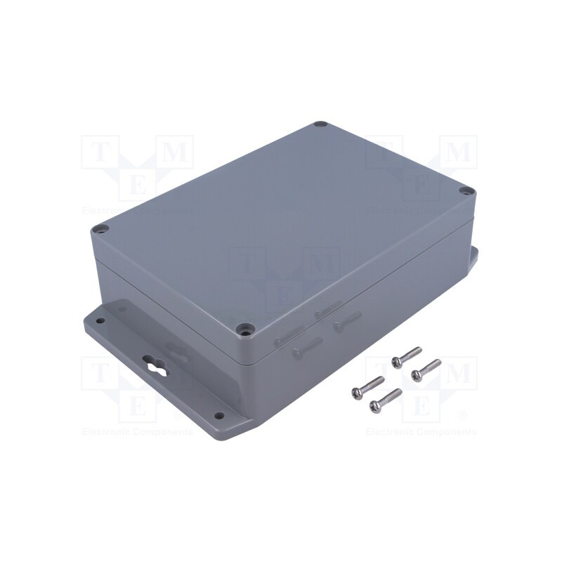 1 pcs x GAINTA - G313MF - Enclosure: multipurpose, X: 121mm, Y: 171mm, Z: 55mm, ABS, dark grey