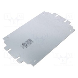 1 pcs x RITTAL - 1563.8 - Mounting plate, W: 300mm, L: 200mm