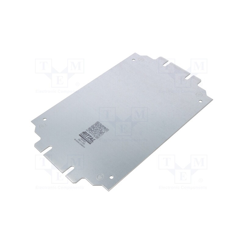 1 pcs x RITTAL - 1563.8 - Mounting plate, W: 300mm, L: 200mm