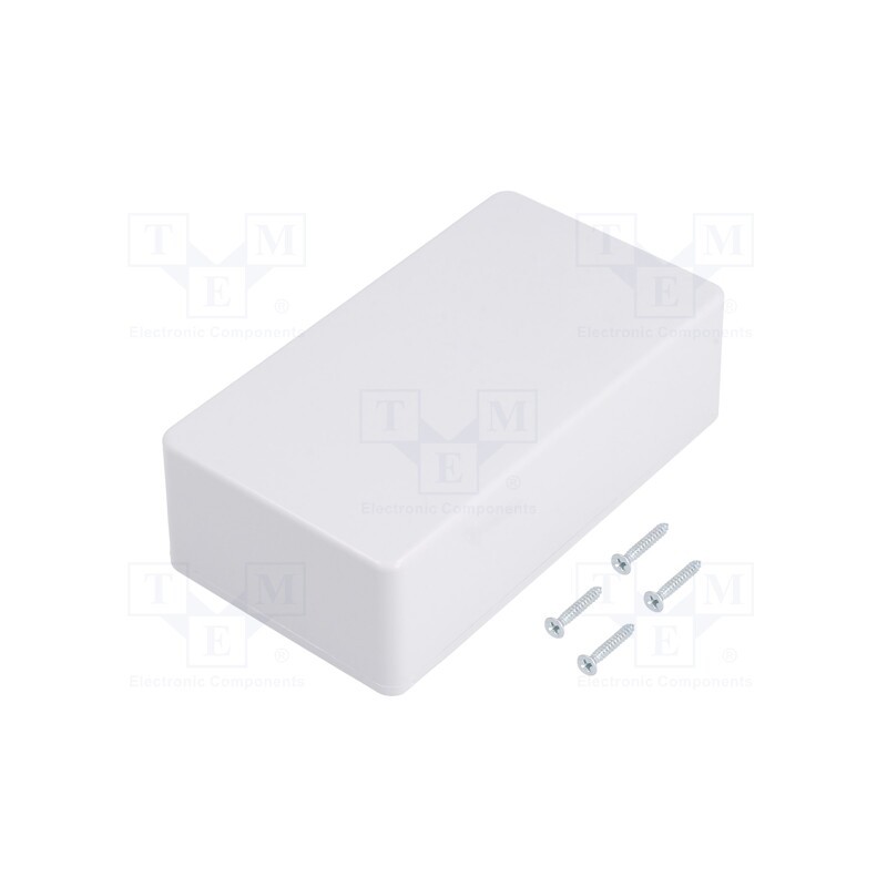 1 pcs x TEKO - COFFER 2.5 - Enclosure: multipurpose, X: 70mm, Y: 125mm, Z: 39mm, COFFER, ABS, grey