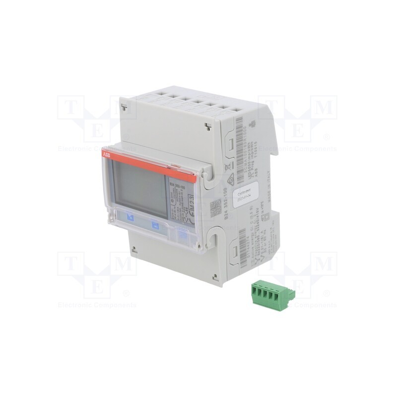 1 pcs x ABB - 2CMA100183R1000 - Counter, digital,mounting, for DIN rail mounting, three-phase