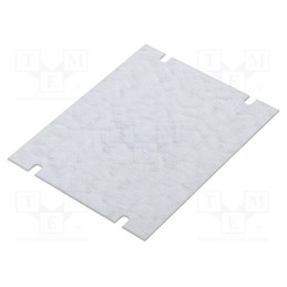 1 pcs x FIBOX - H-MP - Mounting plate, steel, W: 94mm, L: 125mm, Plating: zinc