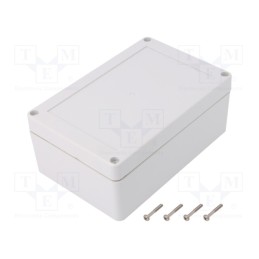 1 pcs x KRADEX - ZP150.100.60JH TM ABS - Enclosure: multipurpose, X: 100mm, Y: 150mm, Z: 60mm, ZP, ABS, gasket