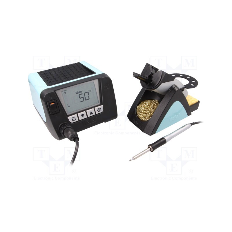 1 pcs x WELLER - T0053436399N - Soldering station, Station power: 95W, Power: 90W, 50÷450°C, ESD