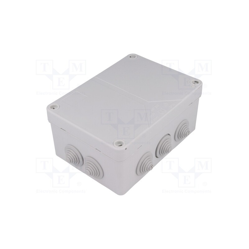 1 pcs x SPELSBERG - 32695001 - Enclosure: junction box, X: 119mm, Y: 164mm, Z: 77mm, wall mount