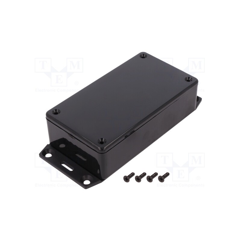 1 pcs x HAMMOND - 1591BF2BK - Enclosure: multipurpose, X: 62mm, Y: 112mm, Z: 32mm, 1591, ABS, black
