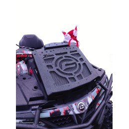 Radiator relocator cfmoto 850 1000 snorkel zygo