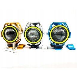 Ring halogen lens motor quad offroad lightbar