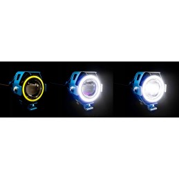 Ring halogen lens motor quad offroad lightbar