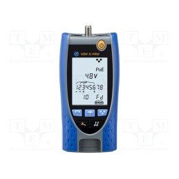 1 pcs x TREND NETWORKS - VDV II PRO - Tester: LAN wiring, LCD 2,9', Measured cable l: max.600m, VDV II