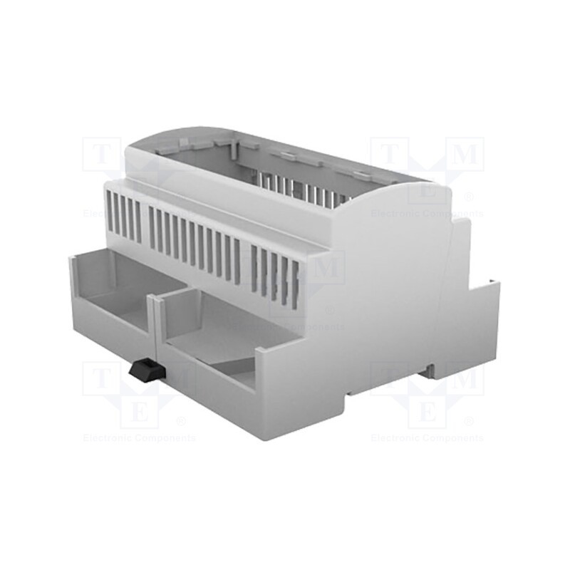 1 pcs x ITALTRONIC - 25.0602000.BL - Enclosure: for DIN rail mounting, Y: 90.5mm, X: 106.3mm, Z: 62mm