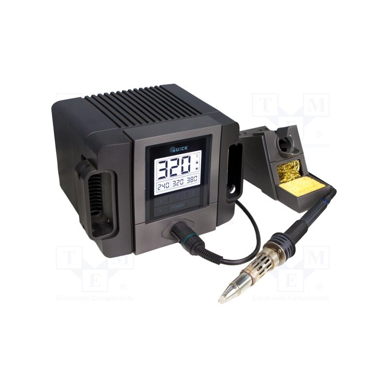 1 pcs x QUICK - TS1300 - Soldering station, Station power: 300W, 200÷450°C, ESD