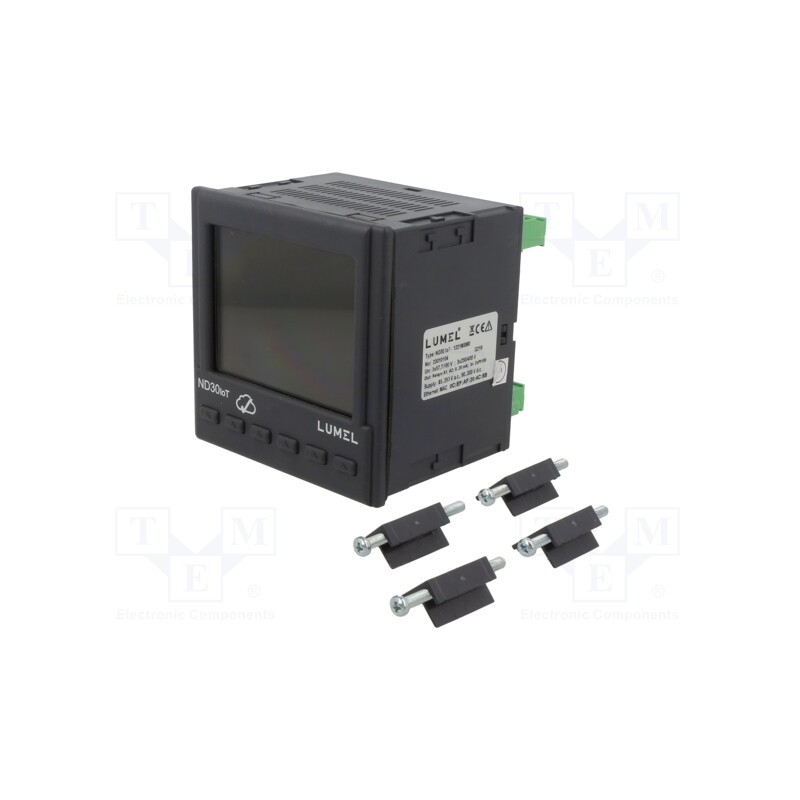 1 pcs x LUMEL - ND30IOT 1121MSMO - Meter: network parameters, digital,mounting, LCD TFT 3,5', 1A,5A