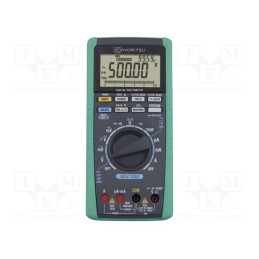 1 pcs x KYORITSU - KEW1062 - Digital multimeter, USB, LCD, (50000), -200÷1372°C, 90x192x49mm