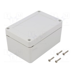1 pcs x KRADEX - ZP120.80.60SJ TM ABS - Enclosure: multipurpose, X: 80mm, Y: 120mm, Z: 60mm, ZP, ABS, IK07