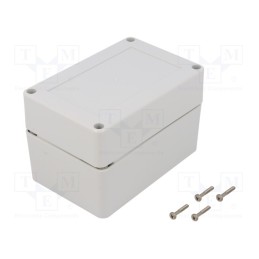 1 pcs x KRADEX - ZP120.80.75SJ TM ABS - Enclosure: multipurpose, X: 80mm, Y: 120mm, Z: 75mm, ZP, ABS, IK07