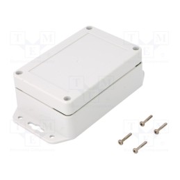 1 pcs x KRADEX - ZP120.80.45SUJ TM ABS - Enclosure: multipurpose, X: 80mm, Y: 120mm, Z: 45mm, ZP, ABS, IK07
