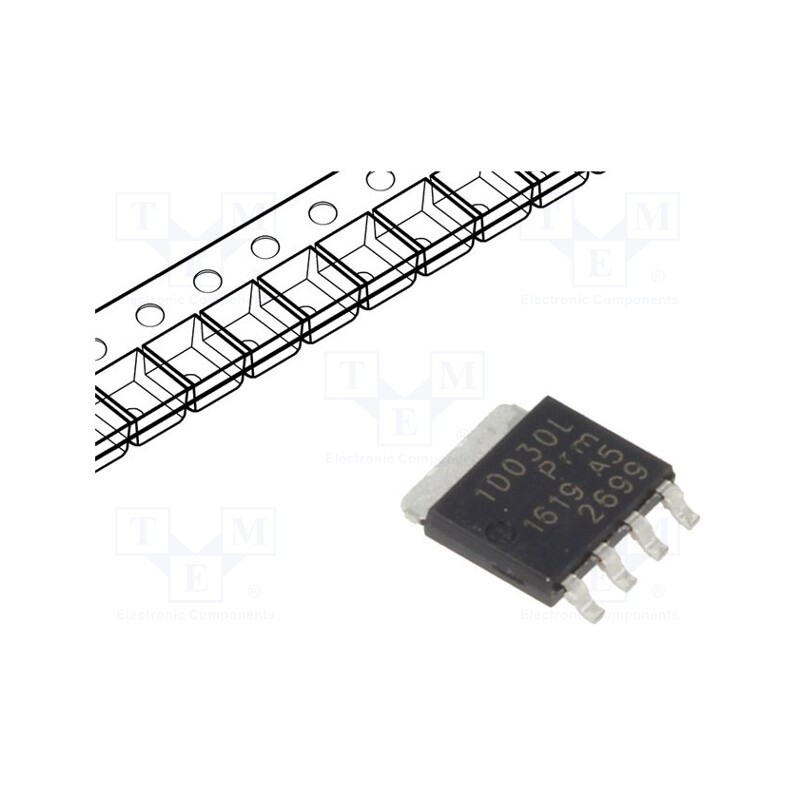 1 pcs x NEXPERIA - PSMN1R0-30YLDX - Transistor: N-MOSFET, unipolar, 30V, 255A, 238W